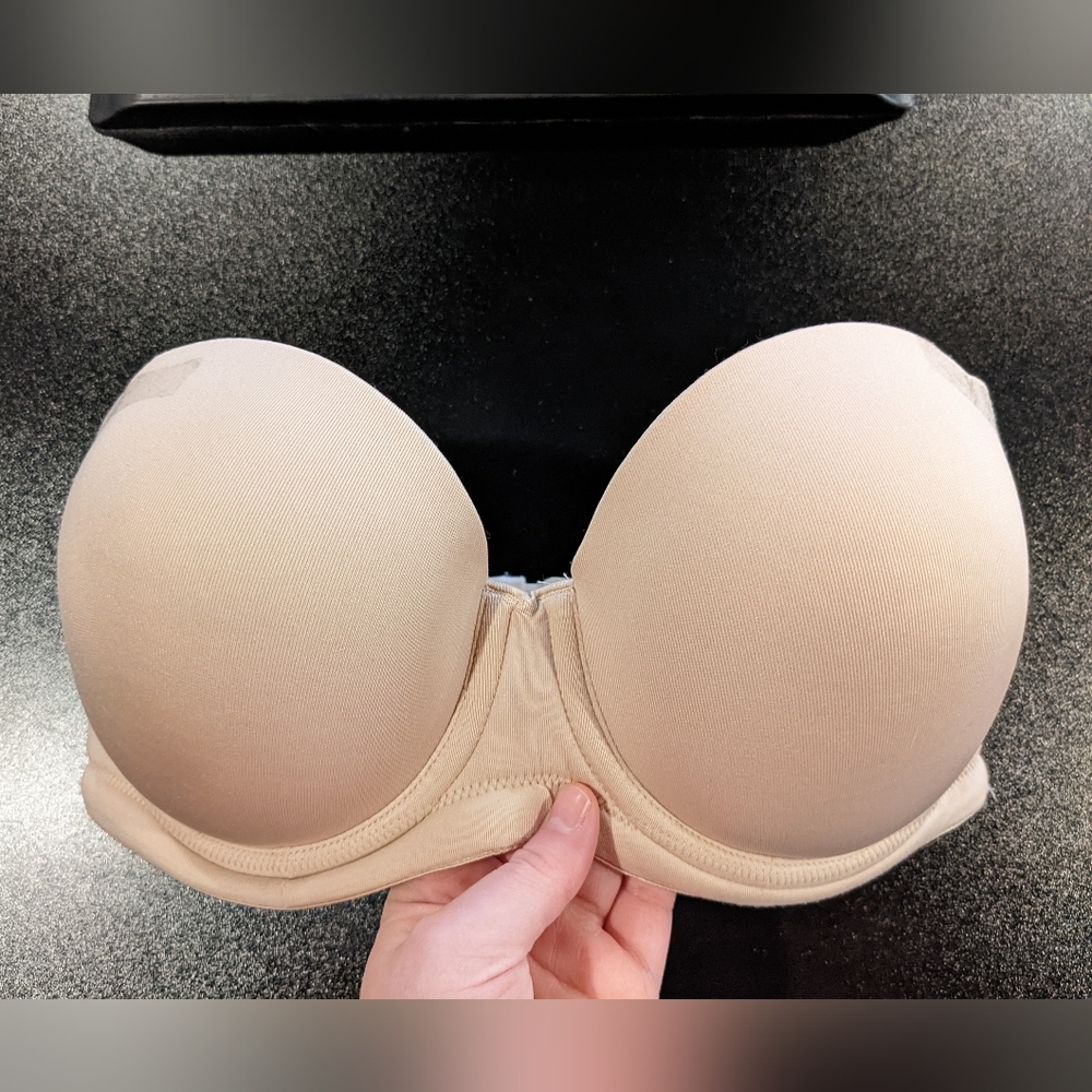 Wacoal 30ddd nude strapless bra
